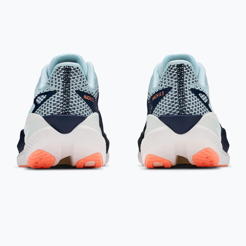 Női futócipők HOKA Mach X 3 glimmering blue/varsity navy 6
