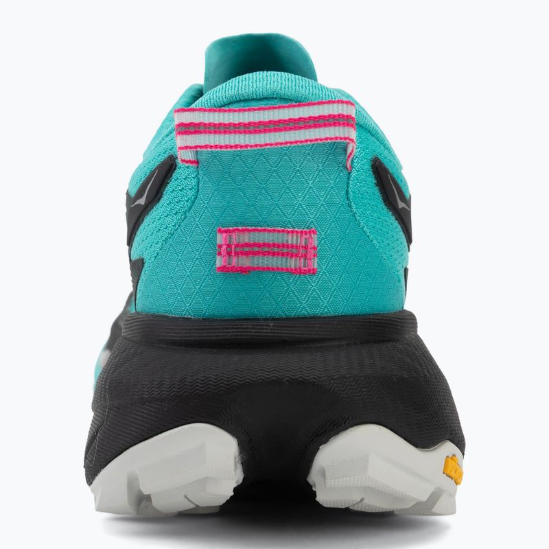 Női futócipők HOKA Mafate 5 black/electric aqua 6