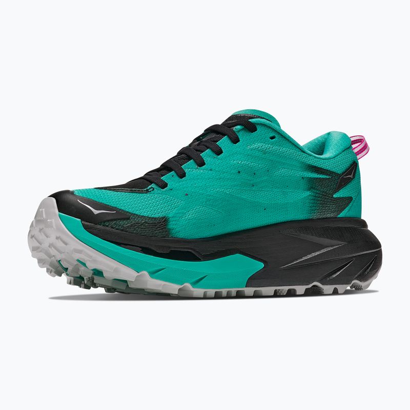 Női futócipők HOKA Mafate 5 black/electric aqua 4