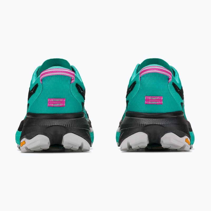 Női futócipők HOKA Mafate 5 black/electric aqua 6