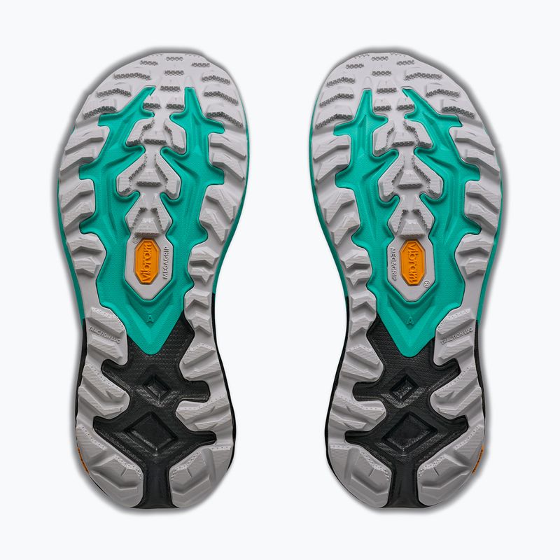 Női futócipők HOKA Mafate 5 black/electric aqua 7