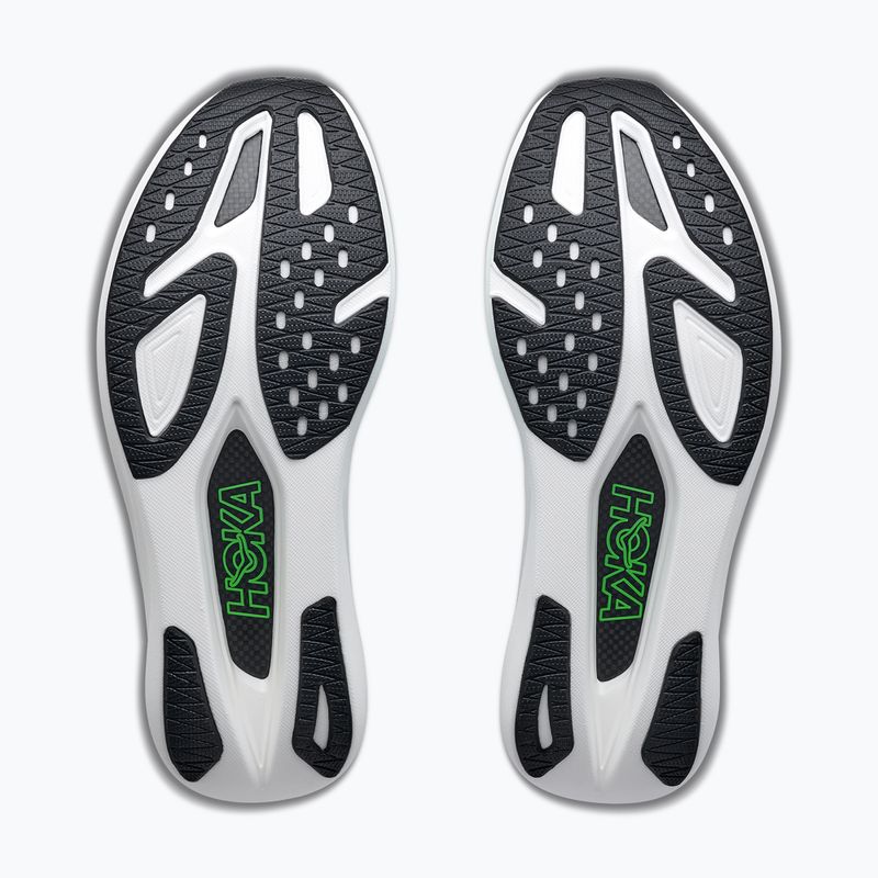 Futócipők HOKA Rocket X 3 frost/electric lime 7