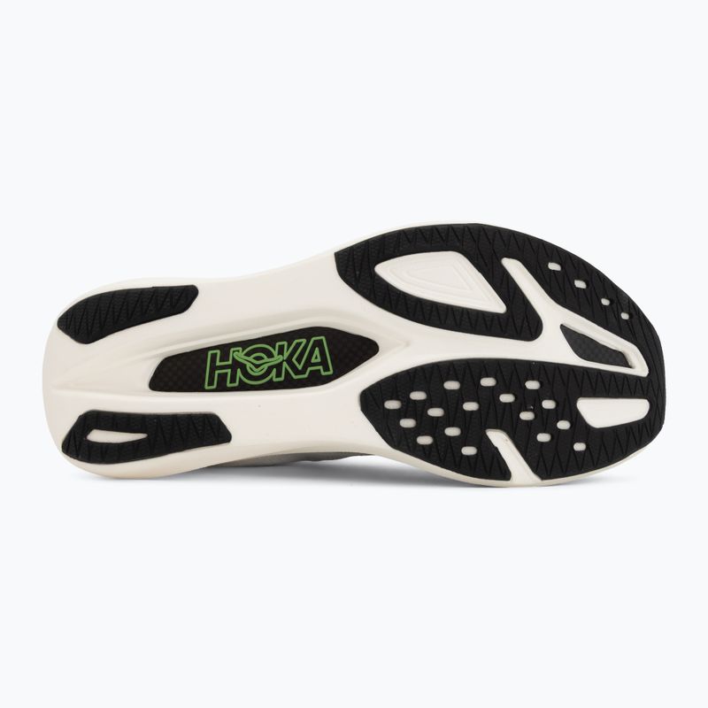 Futócipők HOKA Rocket X 3 frost/electric lime 4