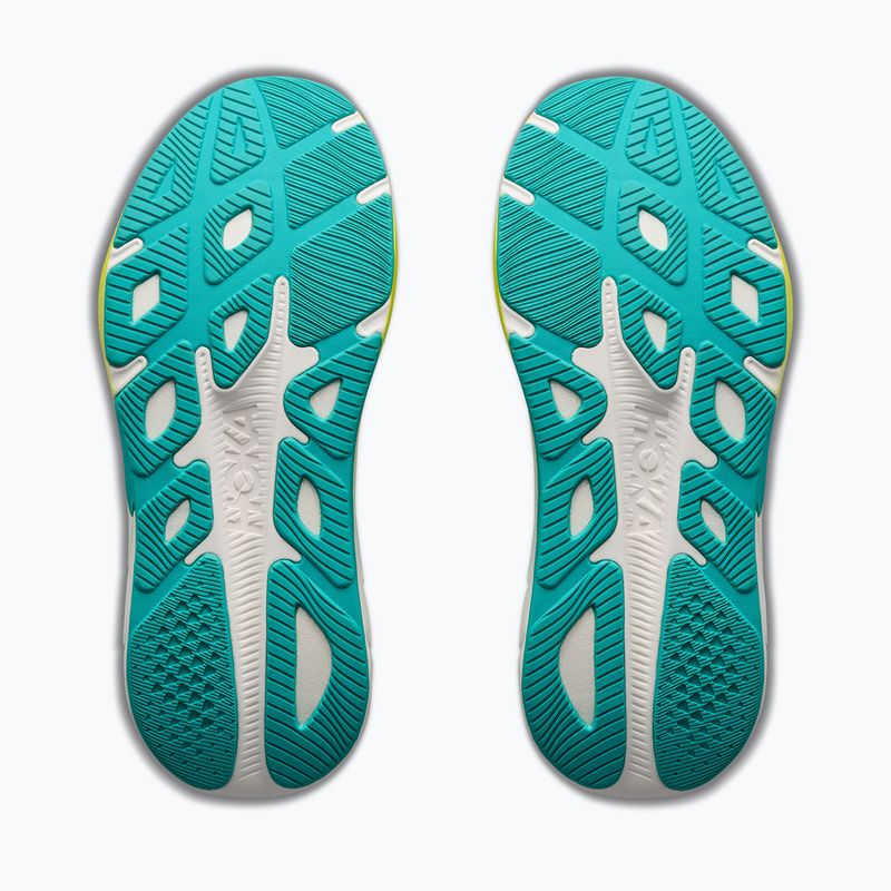 Gyerek futócipők HOKA Rincon 4 electric aqua/neon hoka citrus 7