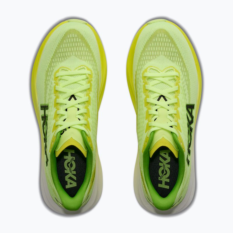 Férfi futócipők HOKA Mach 7 neon yuzu/hoka citrus 8