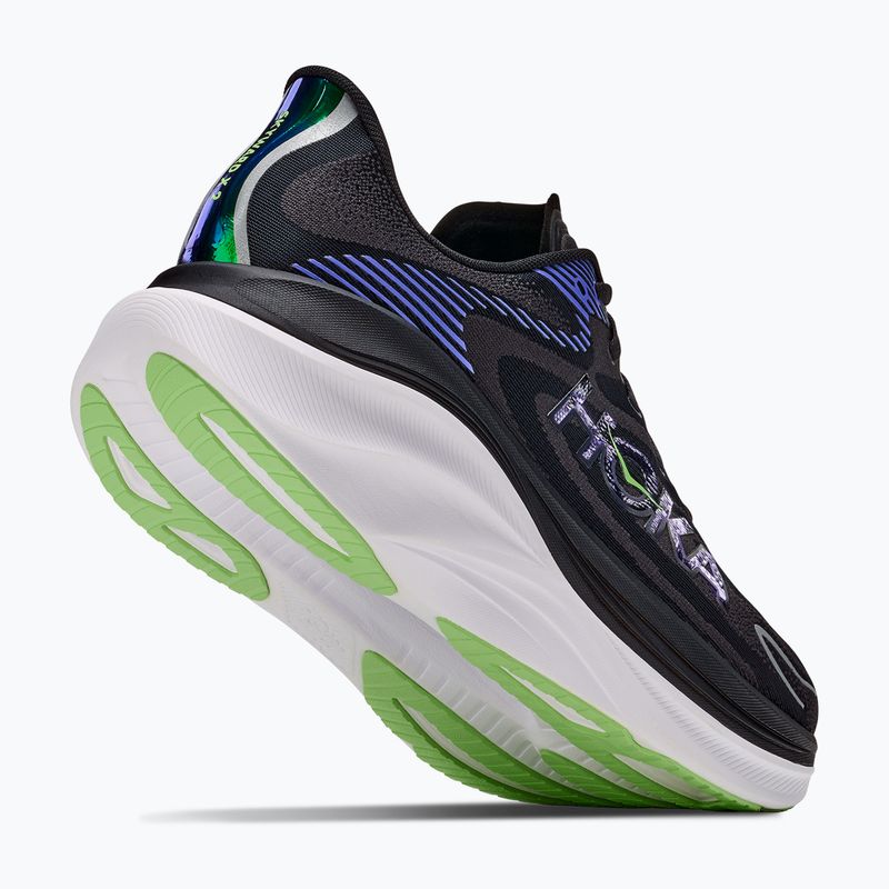 Férfi futócipők HOKA Skyward X 2 carbon black/neon nebula 5