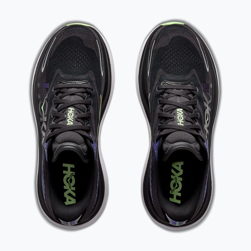 Férfi futócipők HOKA Skyward X 2 carbon black/neon nebula 8