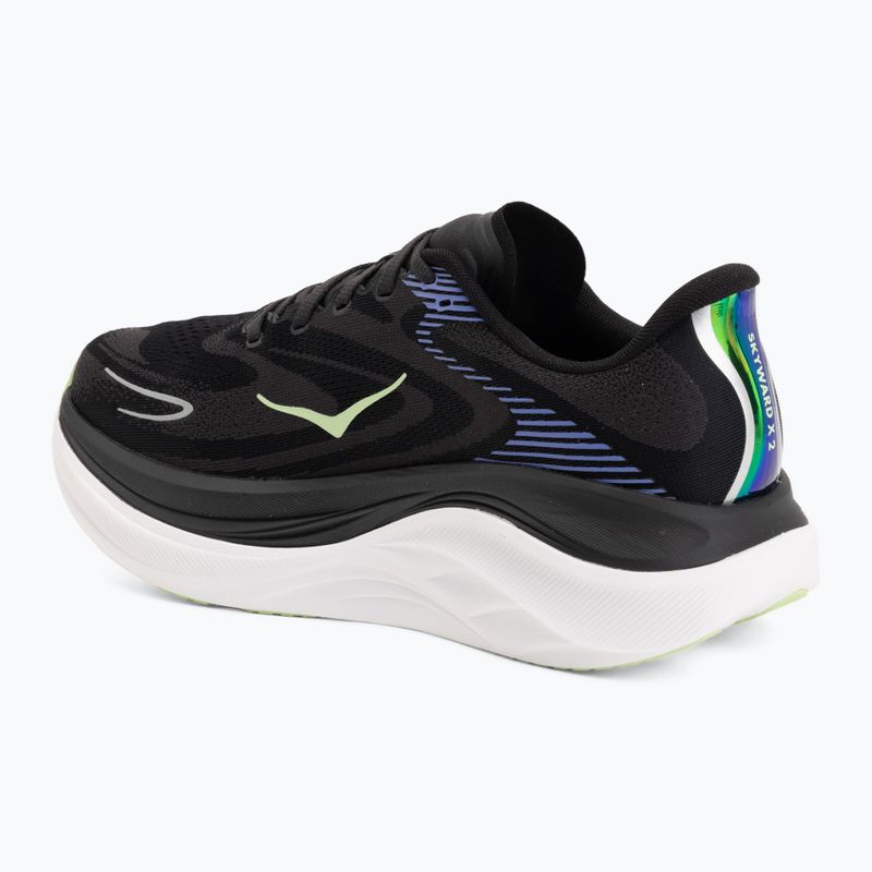 Férfi futócipők HOKA Skyward X 2 carbon black/neon nebula 3