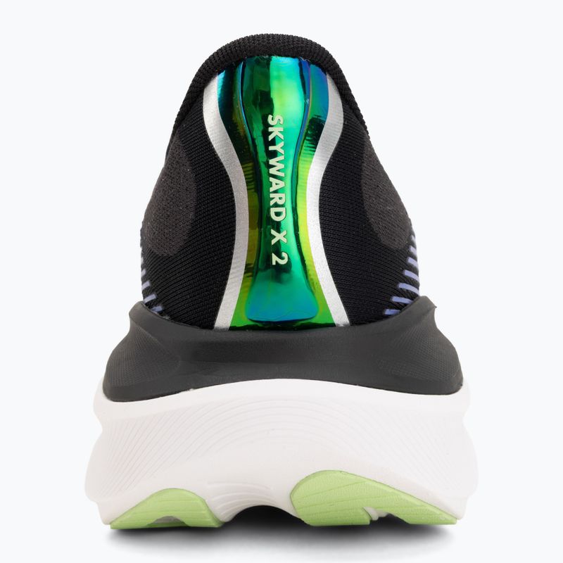 Férfi futócipők HOKA Skyward X 2 carbon black/neon nebula 6