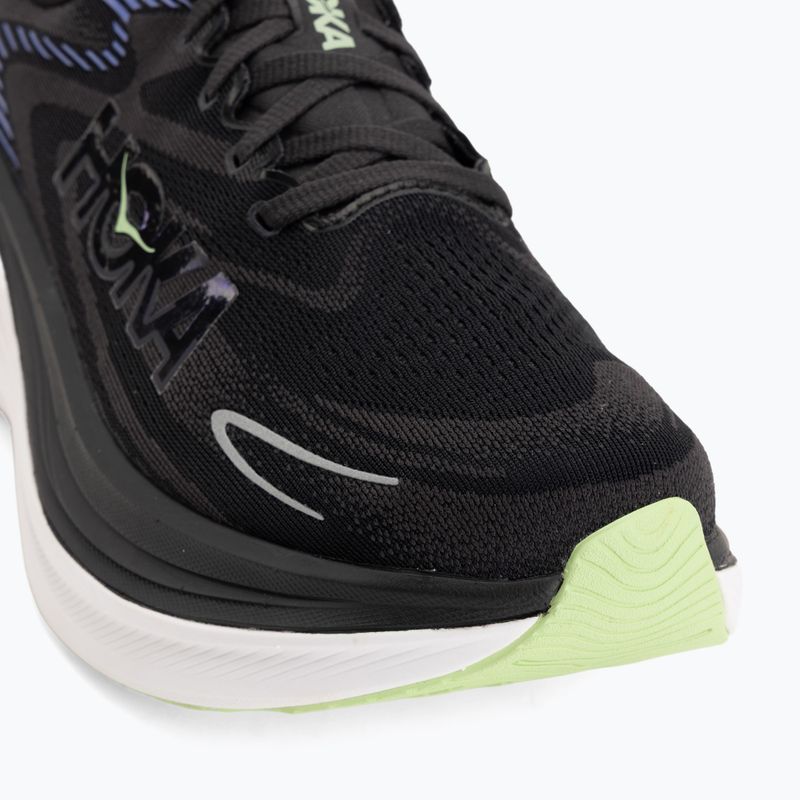 Férfi futócipők HOKA Skyward X 2 carbon black/neon nebula 7