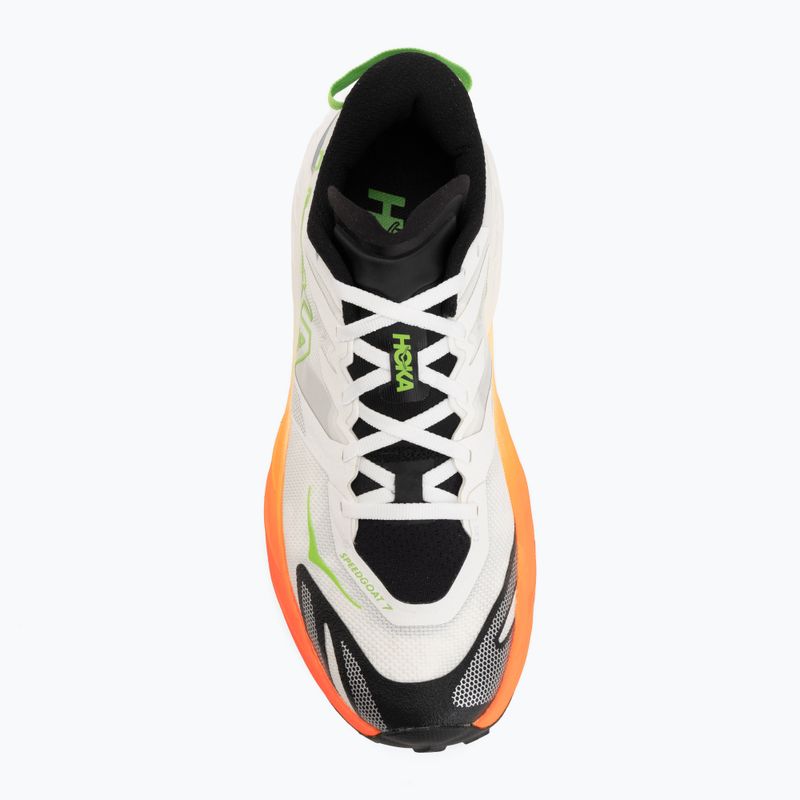 Férfi futócipők HOKA Speedgoat 7 frost/neon tangerine 5