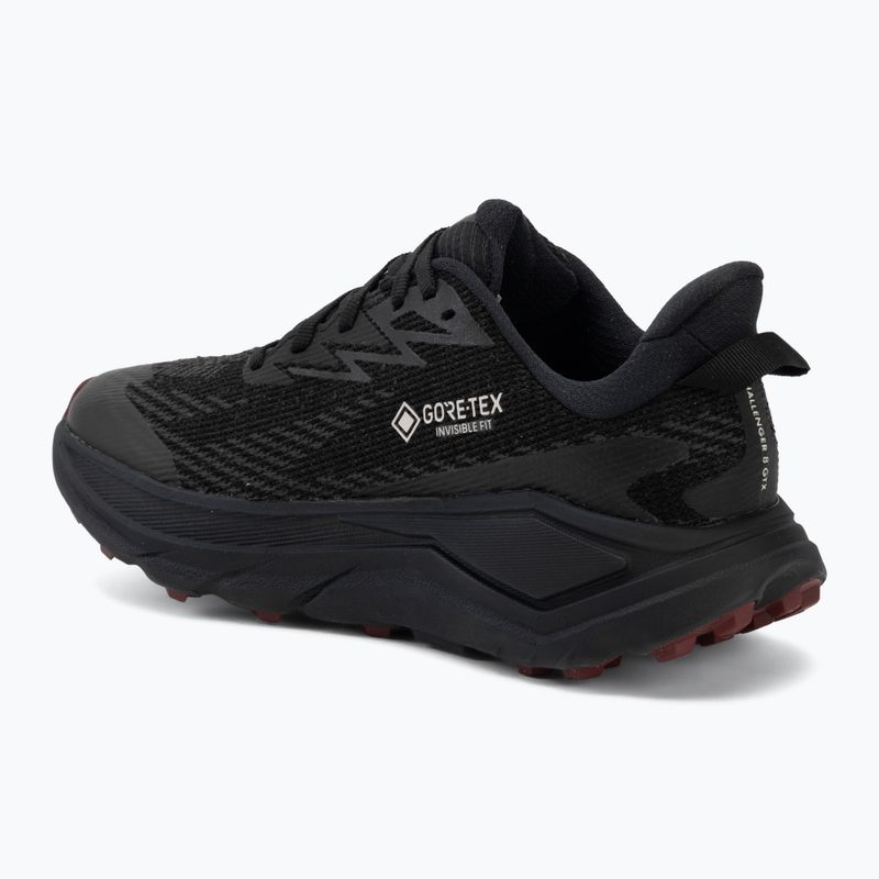 Női futócipők HOKA Challenger 8 GTX black/varsity burgundy 3
