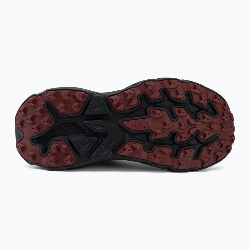 Női futócipők HOKA Challenger 8 GTX black/varsity burgundy 4