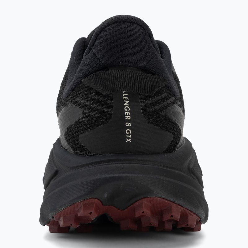Női futócipők HOKA Challenger 8 GTX black/varsity burgundy 6