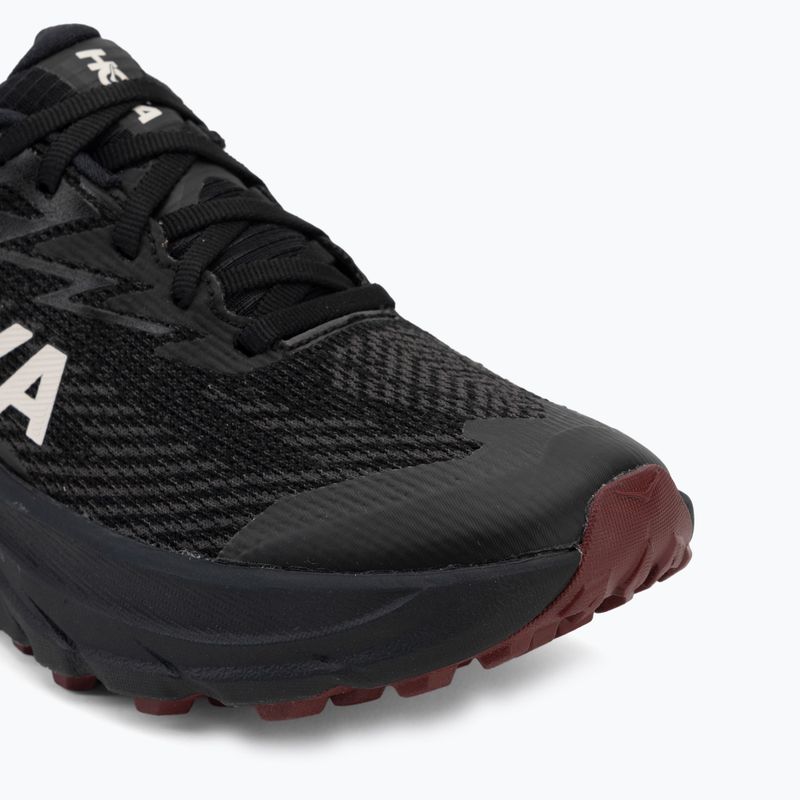 Női futócipők HOKA Challenger 8 GTX black/varsity burgundy 7