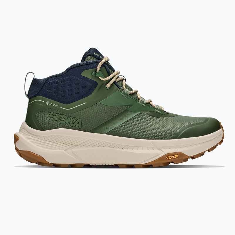 Férfi túracipők HOKA Transport Hike GTX nettle leaf/alabaster 2