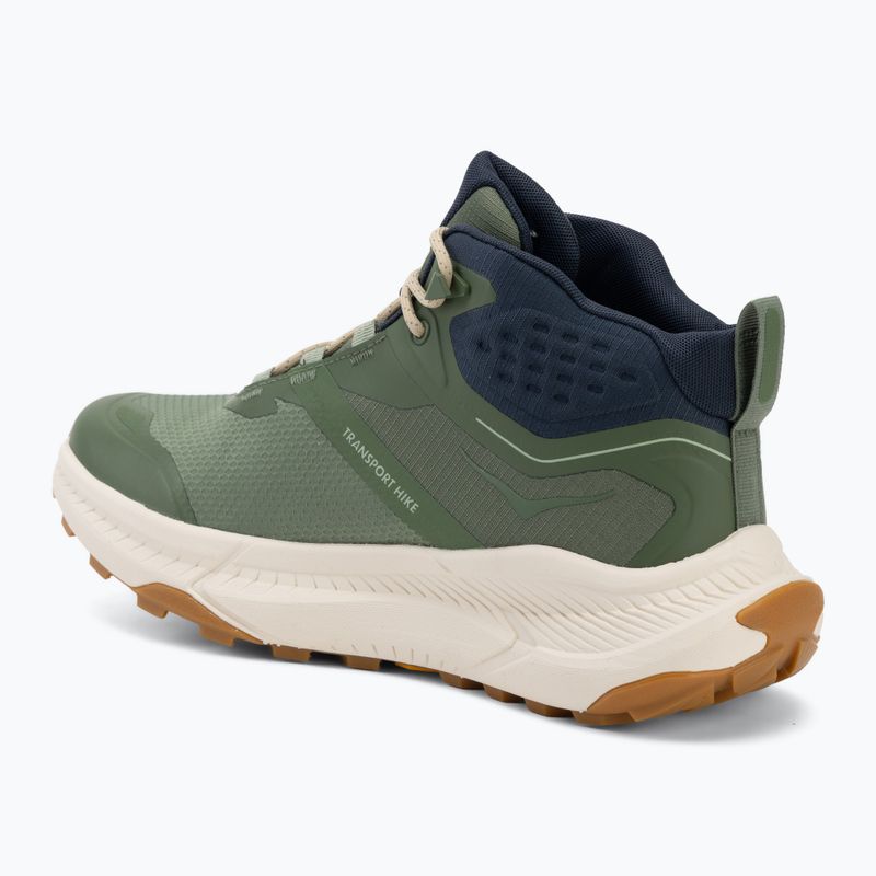 Férfi túracipők HOKA Transport Hike GTX nettle leaf/alabaster 3
