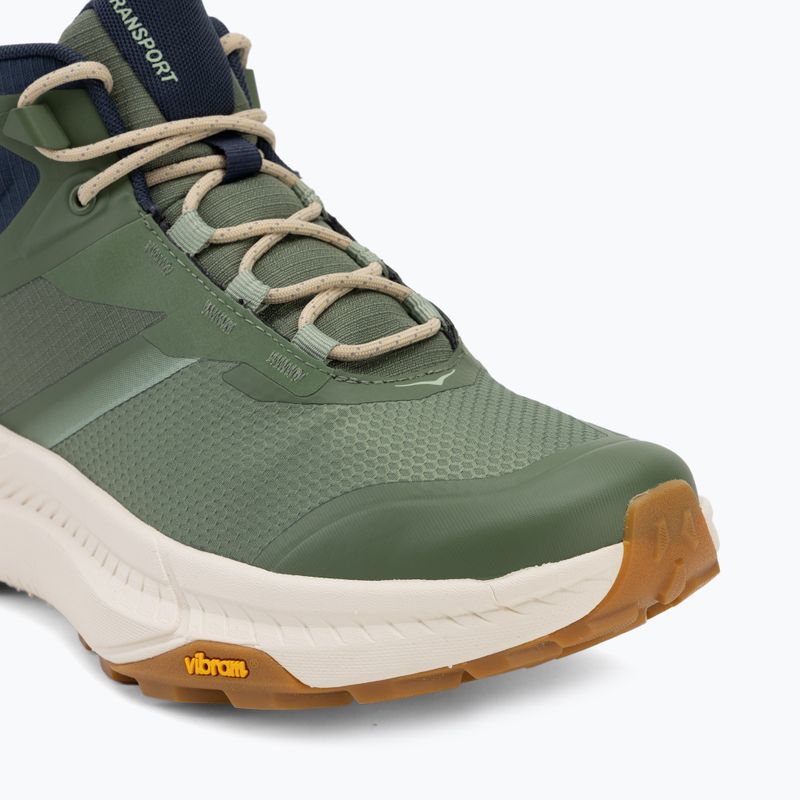 Férfi túracipők HOKA Transport Hike GTX nettle leaf/alabaster 7