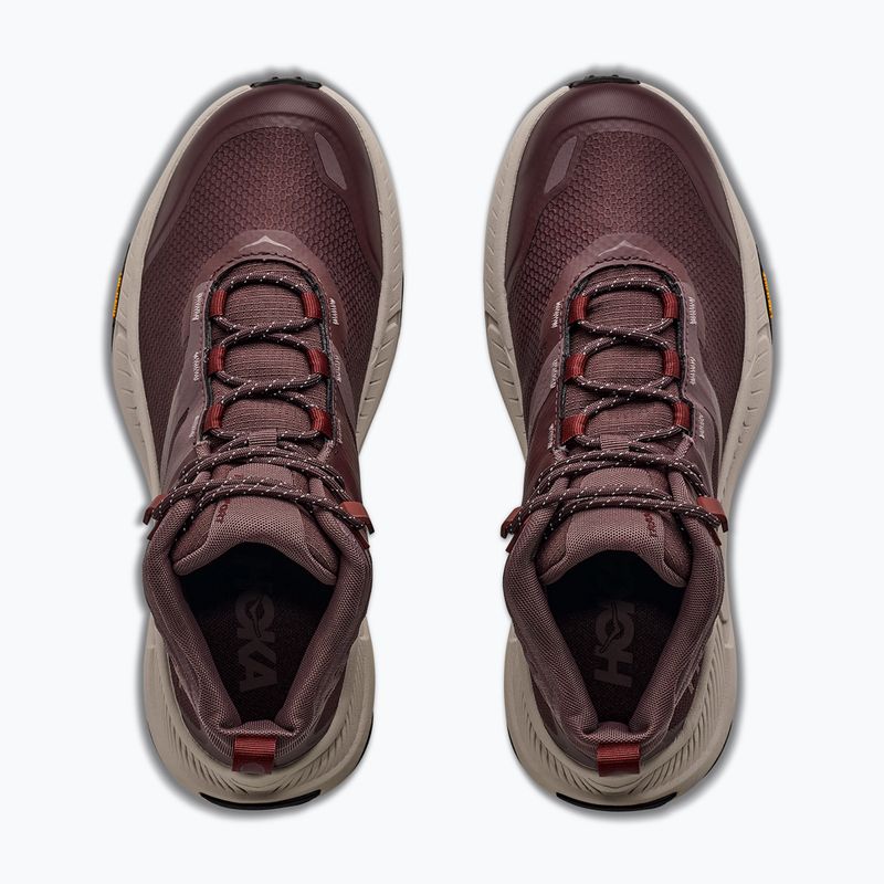 Férfi túracipők HOKA Transport Hike GTX deep mauve/smoky quartz 8