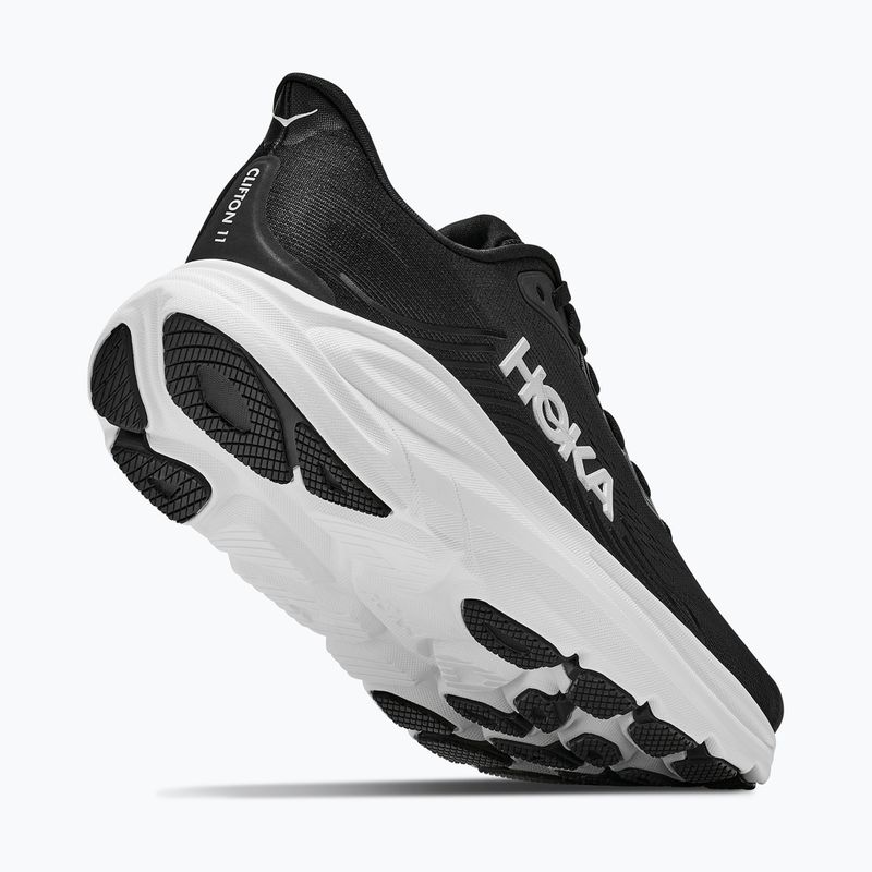 Férfi futócipők Hoka Clifton 11 black/white 3
