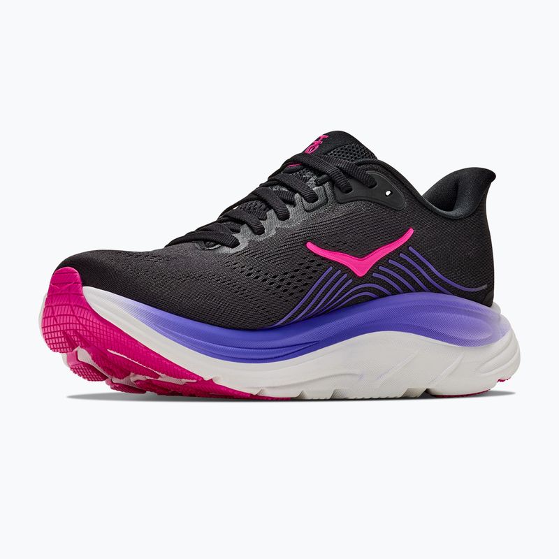 Női futócipők Hoka Clifton 11 black/neon nebula 2
