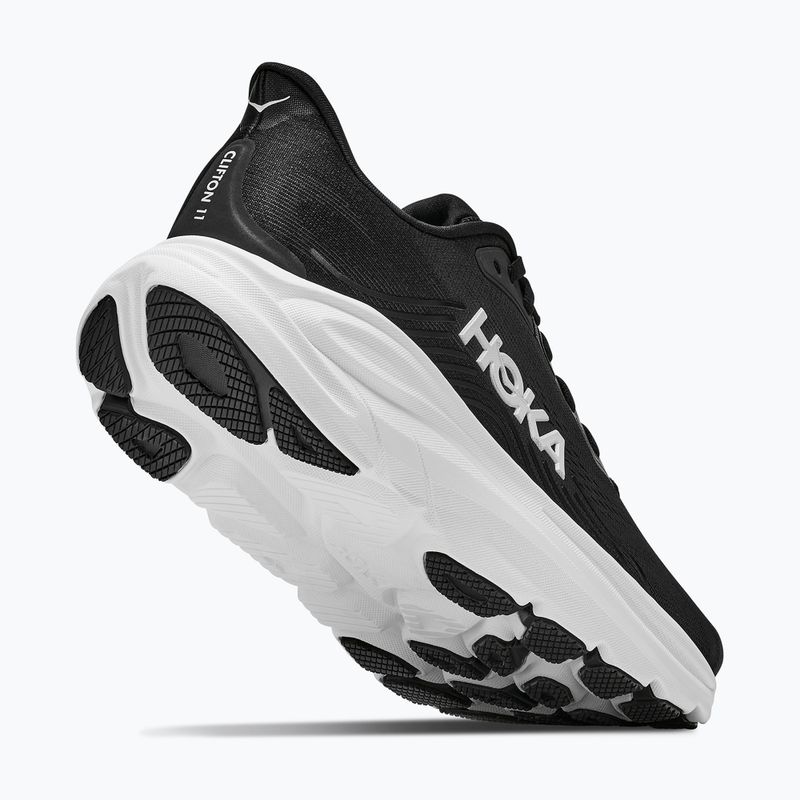 Női futócipők Hoka Clifton 11 black/white 3