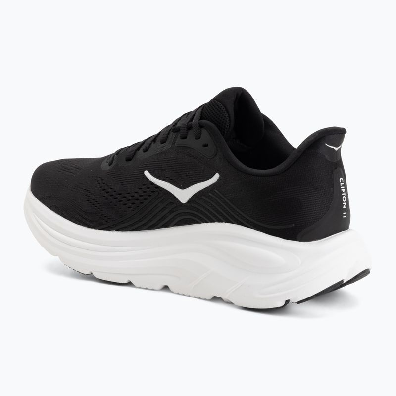 Női futócipők Hoka Clifton 11 black/white 3