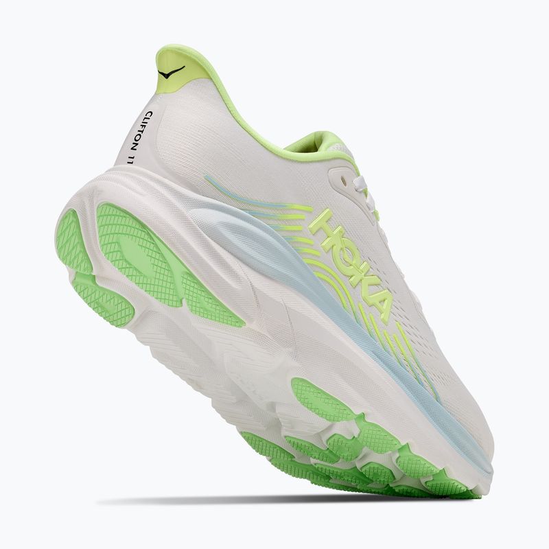Női futócipők Hoka Clifton 11 frost/neon yuzu 3
