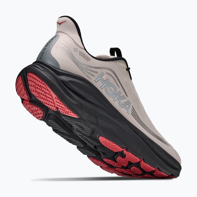 Férfi futócipők HOKA Clifton 11 GTX river rock grey/carbon black 5
