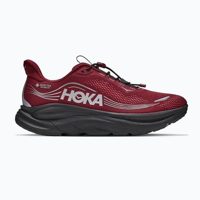 Férfi futócipők HOKA Clifton 11 GTX varsity burgundy/carbon black 2