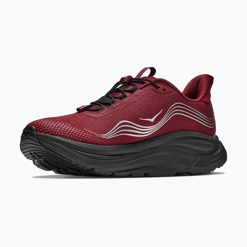 Férfi futócipők HOKA Clifton 11 GTX varsity burgundy/carbon black 4