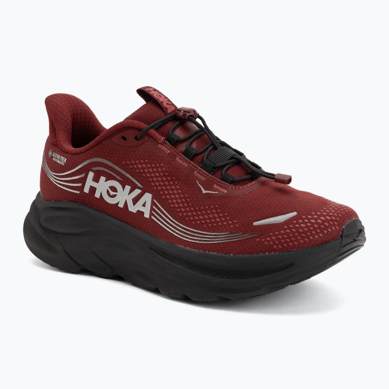 Férfi futócipők HOKA Clifton 11 GTX varsity burgundy/carbon black