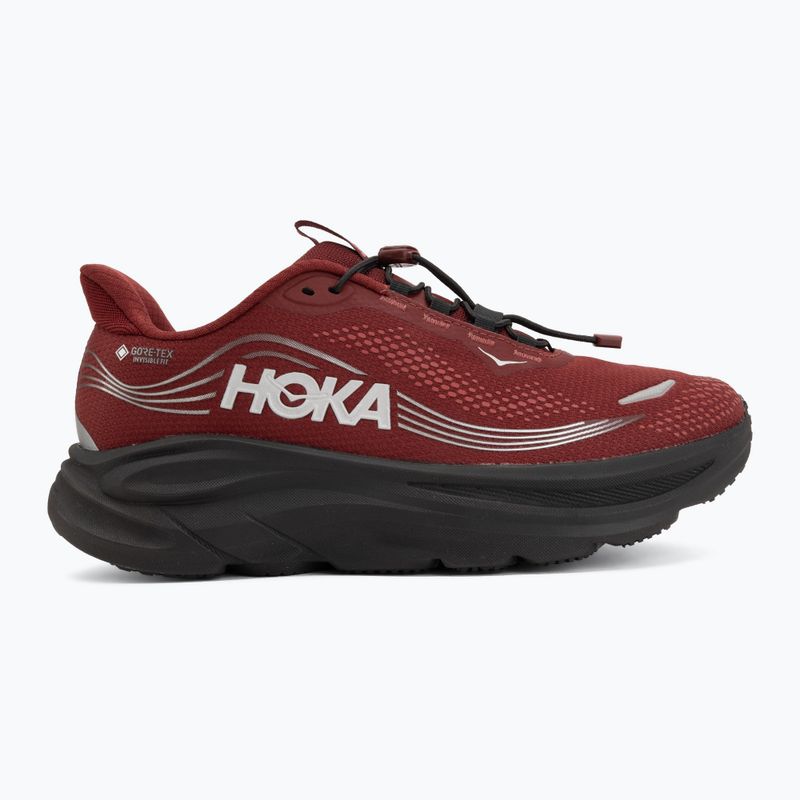 Férfi futócipők HOKA Clifton 11 GTX varsity burgundy/carbon black 2