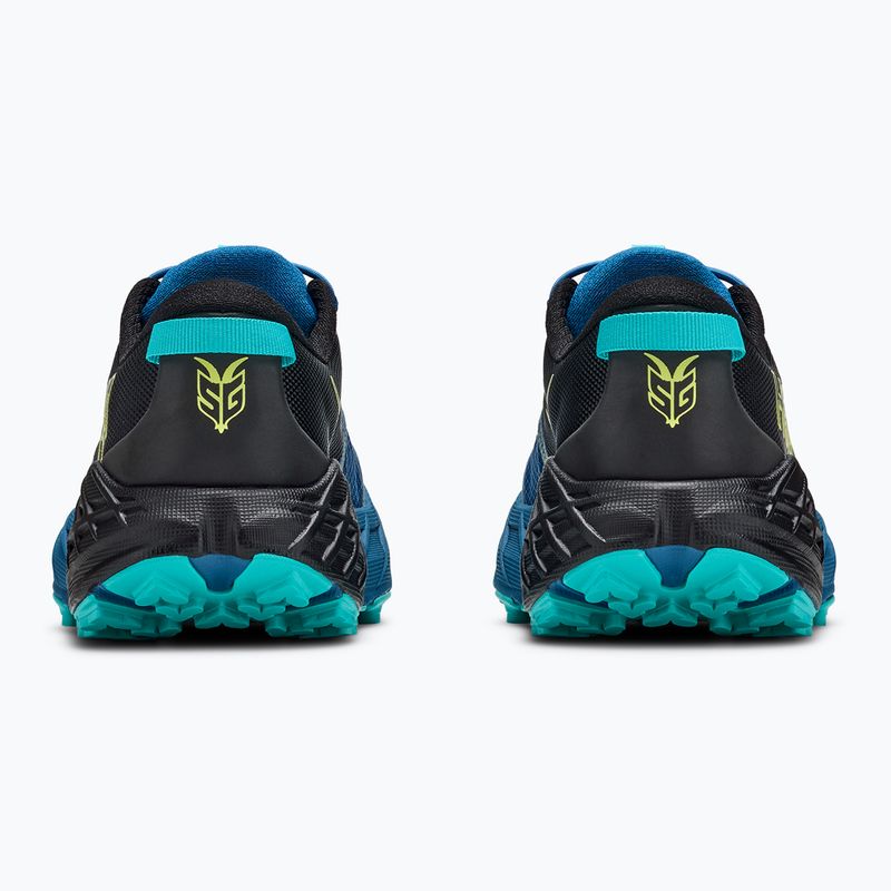 Gyerek futócipők HOKA Speedgoat 7 black/night glow blue 6