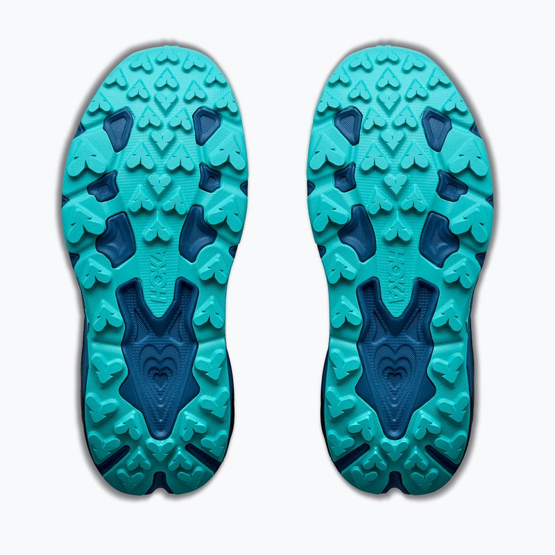 Gyerek futócipők HOKA Speedgoat 7 black/night glow blue 7