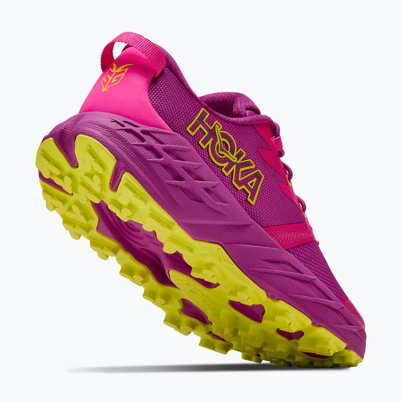Gyerek futócipők HOKA Speedgoat 7 fuchsia/fuchsia 5