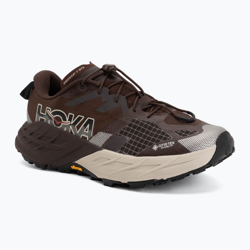 Férfi futócipők HOKA Speedgoat 7 GTX Wide spiced chocolate/river rock grey