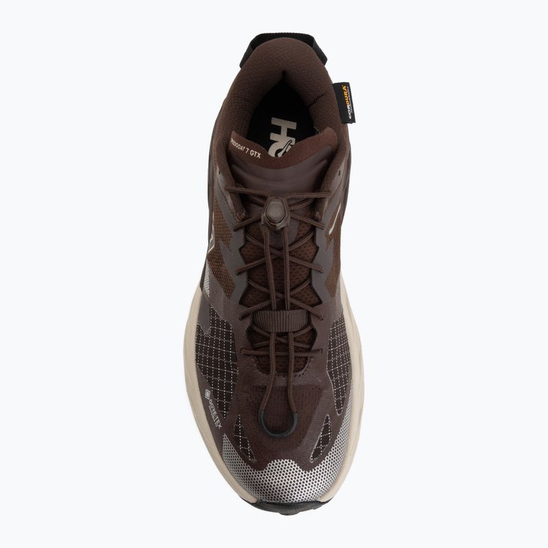 Férfi futócipők HOKA Speedgoat 7 GTX Wide spiced chocolate/river rock grey 5