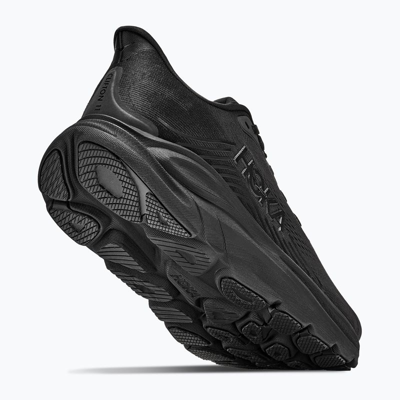 Férfi futócipők HOKA Clifton 11 Wide black/black 5