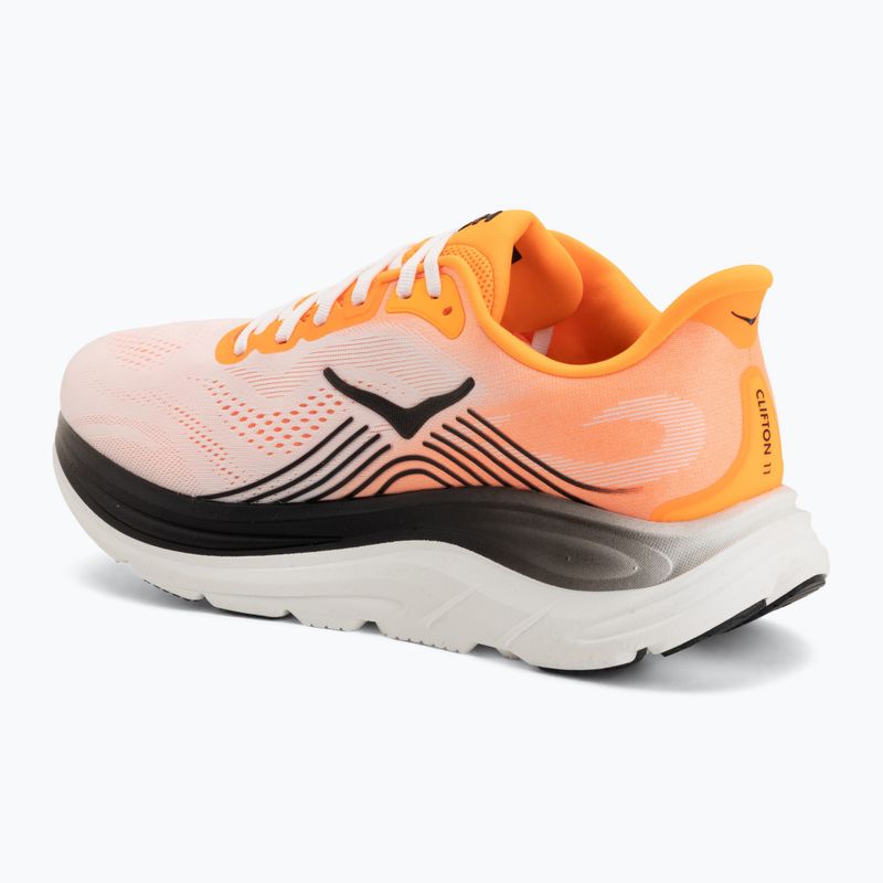 Férfi futócipők HOKA Clifton 11 Wide neon tangerine/frost 3