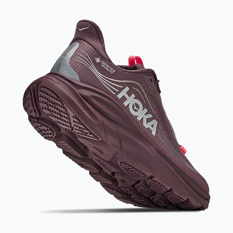 Női futócipők HOKA Clifton 11 GTX Wide smoky quartz/deep mauve 5