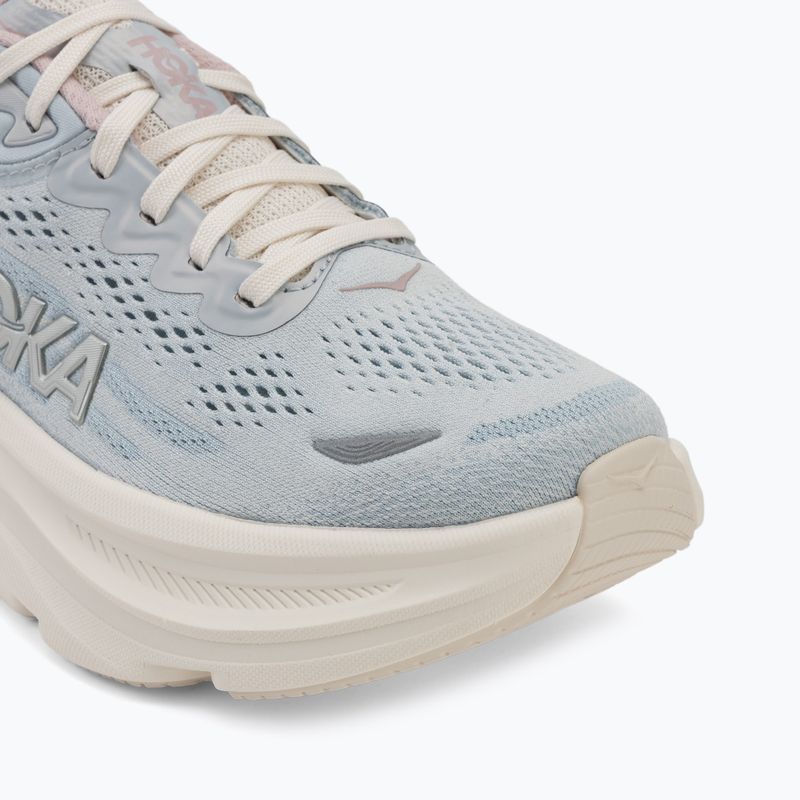 Női futócipők HOKA Bondi 9 GLM alabaster/mineral blue 7