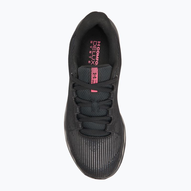 Női futócipő Under Armour Charged Speed Swift fekete/fekete/szuper rózsaszín 5