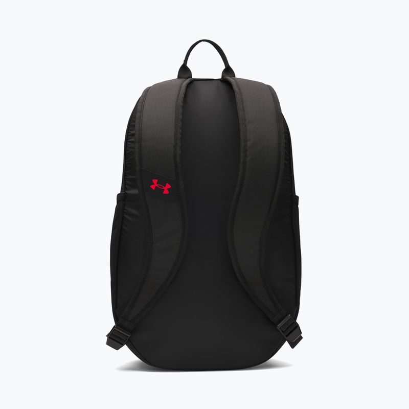 Under Armour Hustle Lite 26,5 l fekete/racer piros hátizsák 2