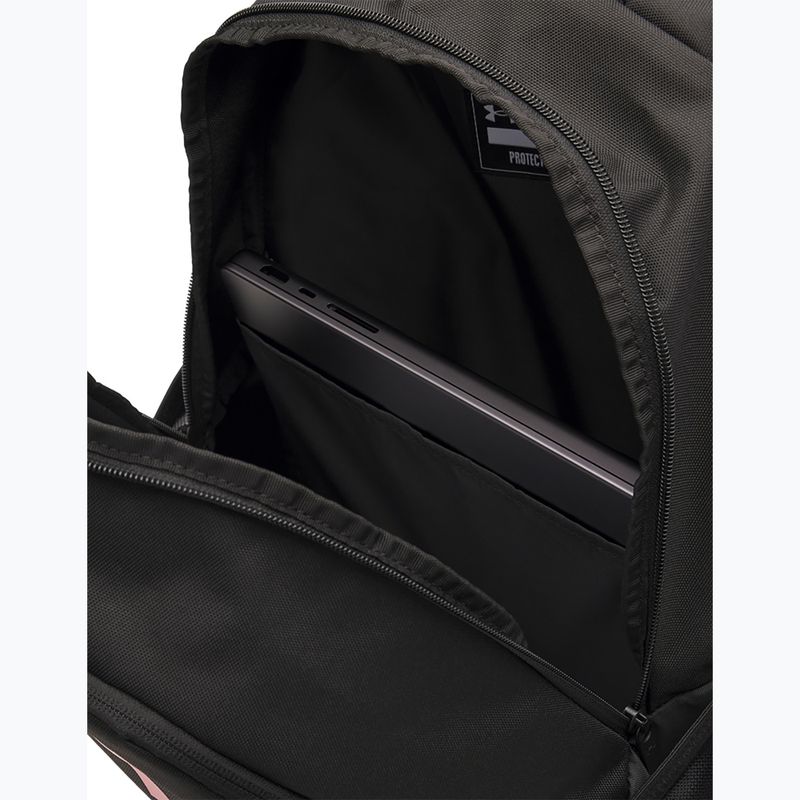 Under Armour Hustle Lite 26,5 l fekete/racer piros hátizsák 4