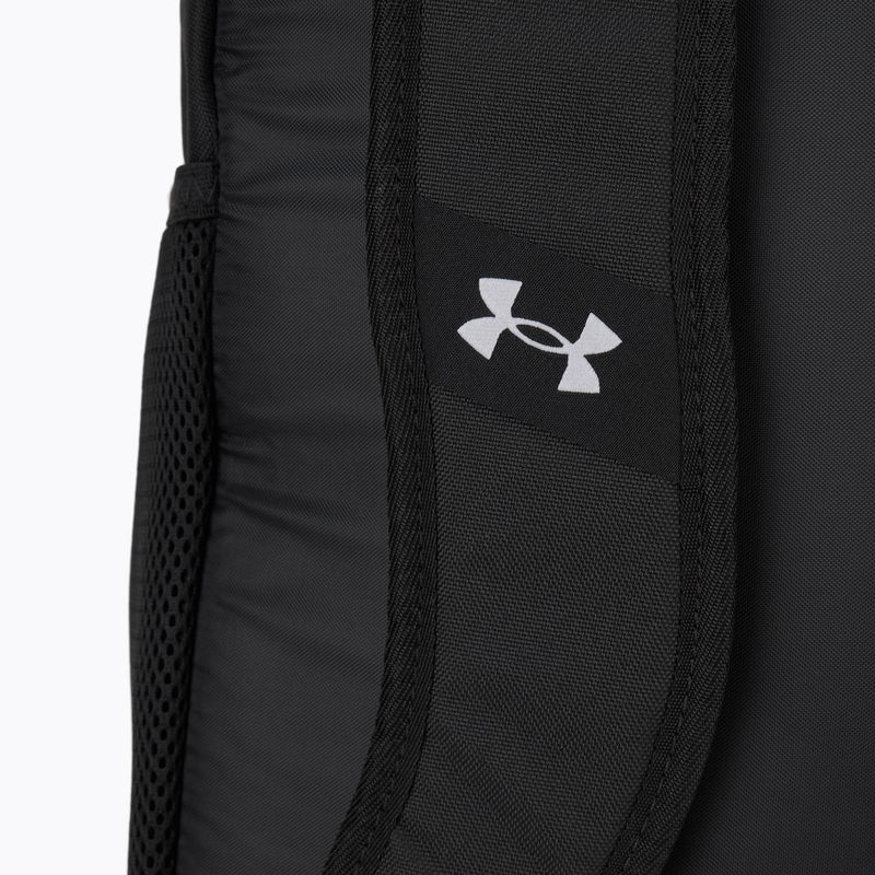 Under Armour Hustle Sport 6.0 hátizsák 26 l fekete/fekete/fémes ezüst 6