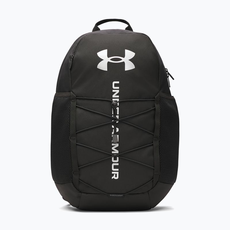 Under Armour Hustle Sport 6.0 hátizsák 26 l fekete/fekete/fémes ezüst 8