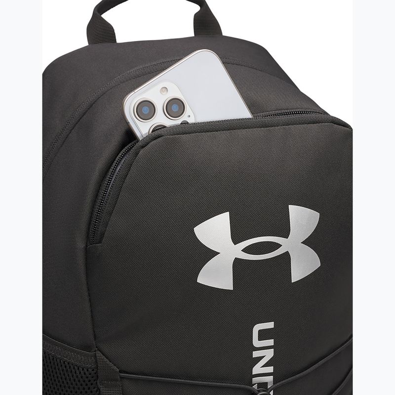 Under Armour Hustle Sport 6.0 hátizsák 26 l fekete/fekete/fémes ezüst 10