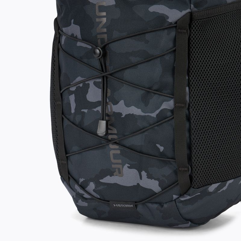 Under Armour Hustle Sport 6.0 hátizsák 26 l fekete/fémes fekete 5