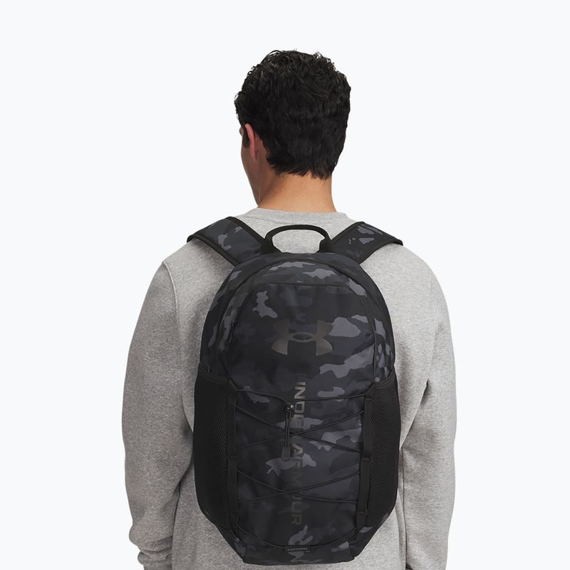 Under Armour Hustle Sport 6.0 hátizsák 26 l fekete/fémes fekete 12